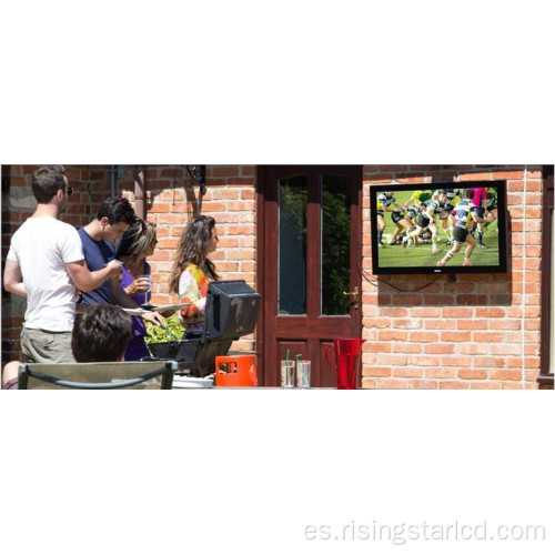 TV legible al aire libre al aire libre